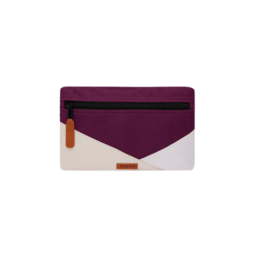 Medium front pocket, Villa Bellevue purple