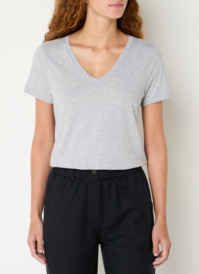 Rails organic cotton T-shirt with a melange design