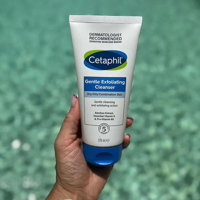 Cetaphil švelnus veido valomasis gelis su šveitikliu