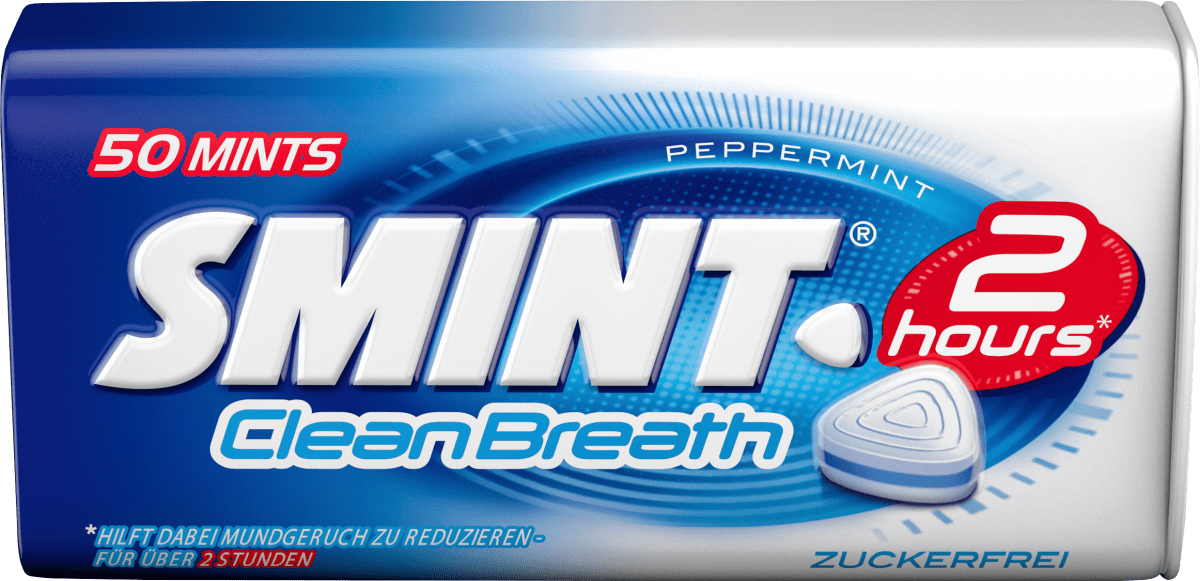 Pastillen, 2h Peppermint, Pfefferminze, zuckerfrei, 35 g