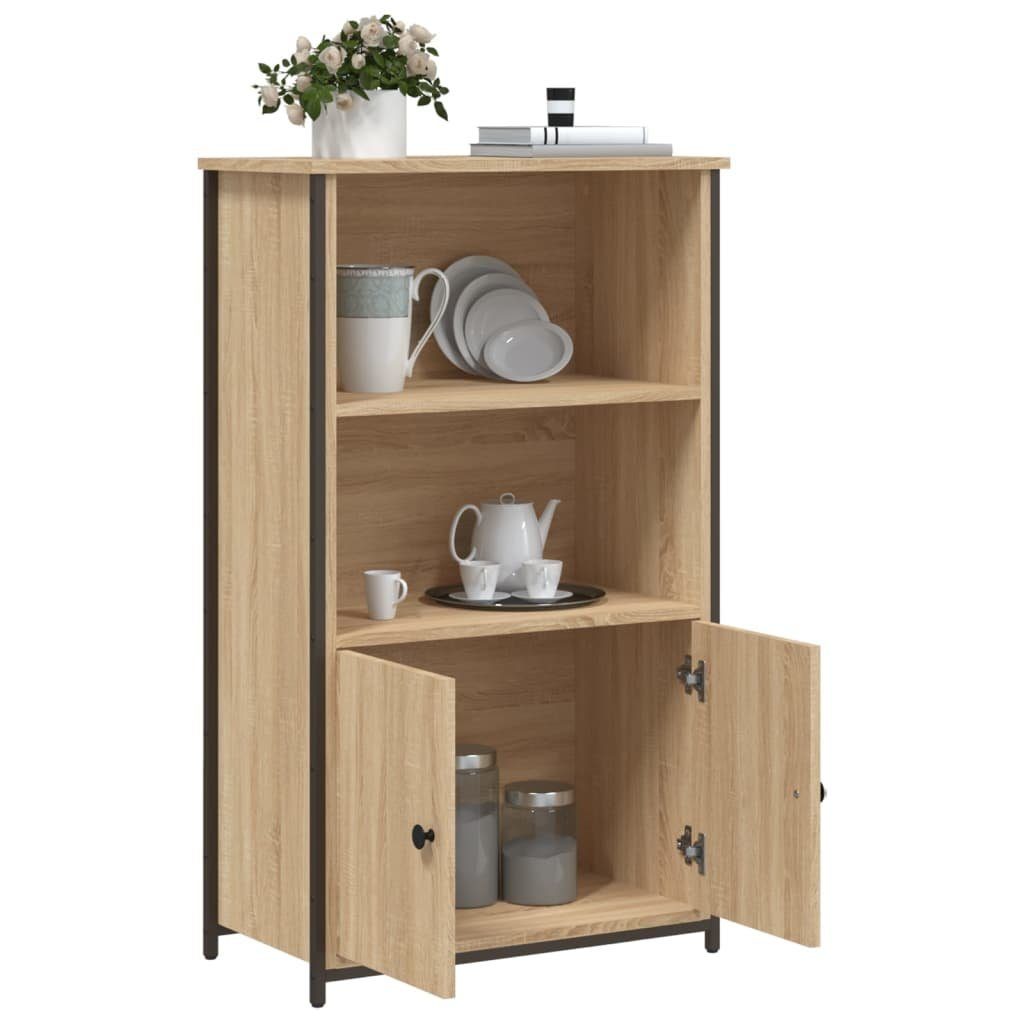 vidaXL Anrichte Highboard Sonoma-Eiche 62x32x103,5 cm Holzwerkstoff