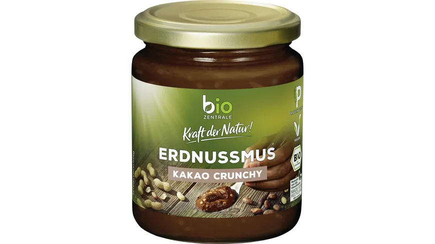 biozentrale Bio Erdmussmus Kakao Crunchy 250 g