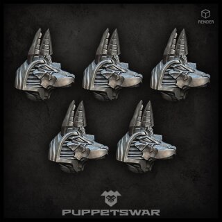 Anubis Heads (5)