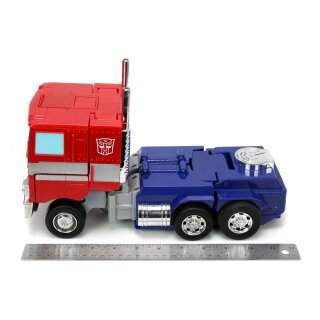 Transformers selbst-verwandelnder R/C Roboter Optimus Prime (G1 Version) heo EU FTM Exclusive 30 cm