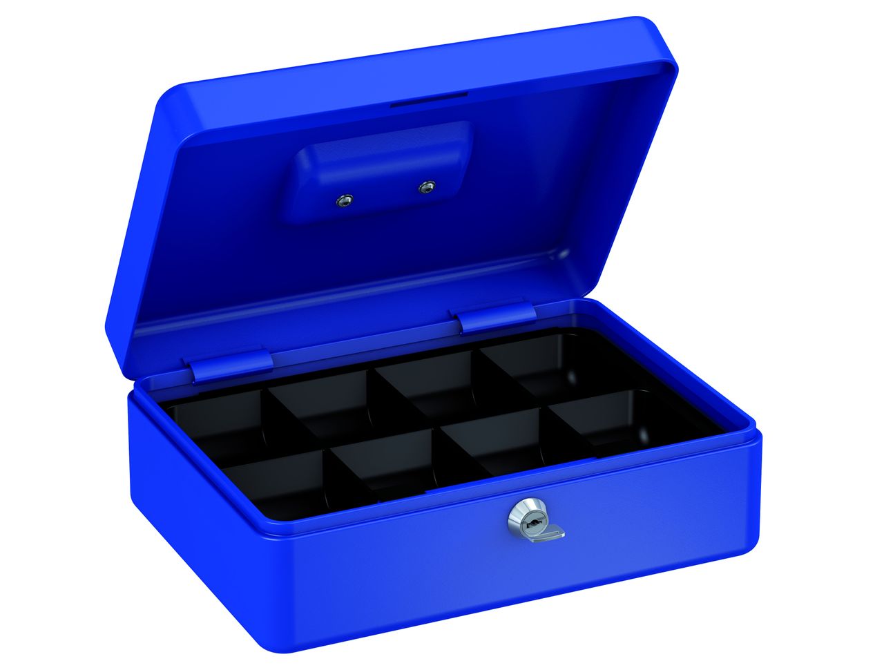 Basi Geldkassette - GK 10 - Blau - GK 10 - H90xB250xT180mm