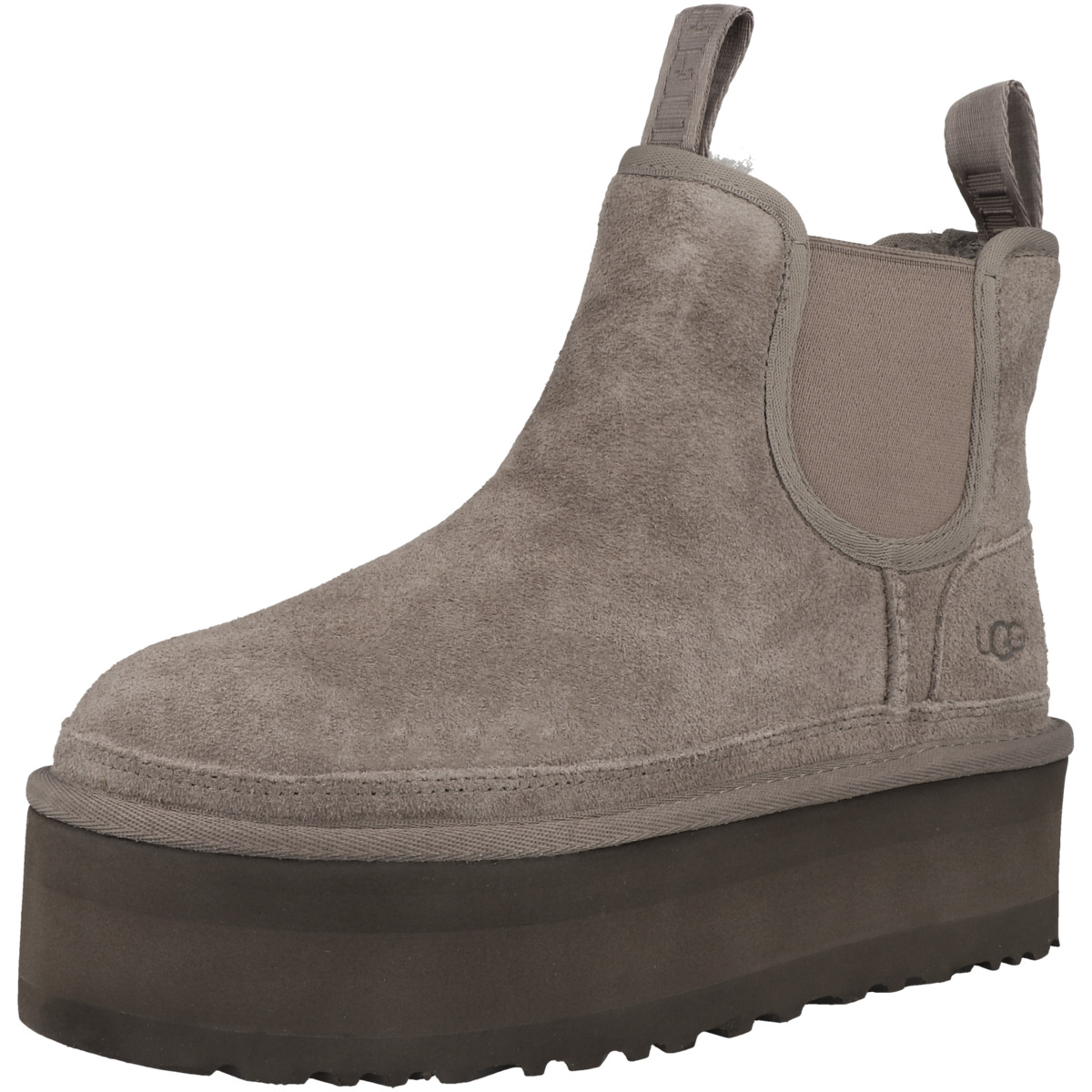 UGG Neumel Platform Chelsea Chelsea Boots grau