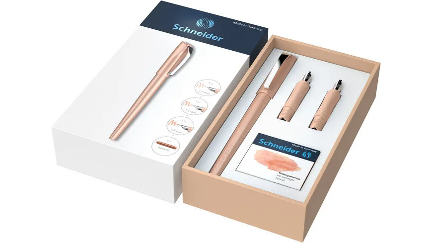 Schneider Schreibgeräte-Set Schönschreibfüller Callissima Apricot