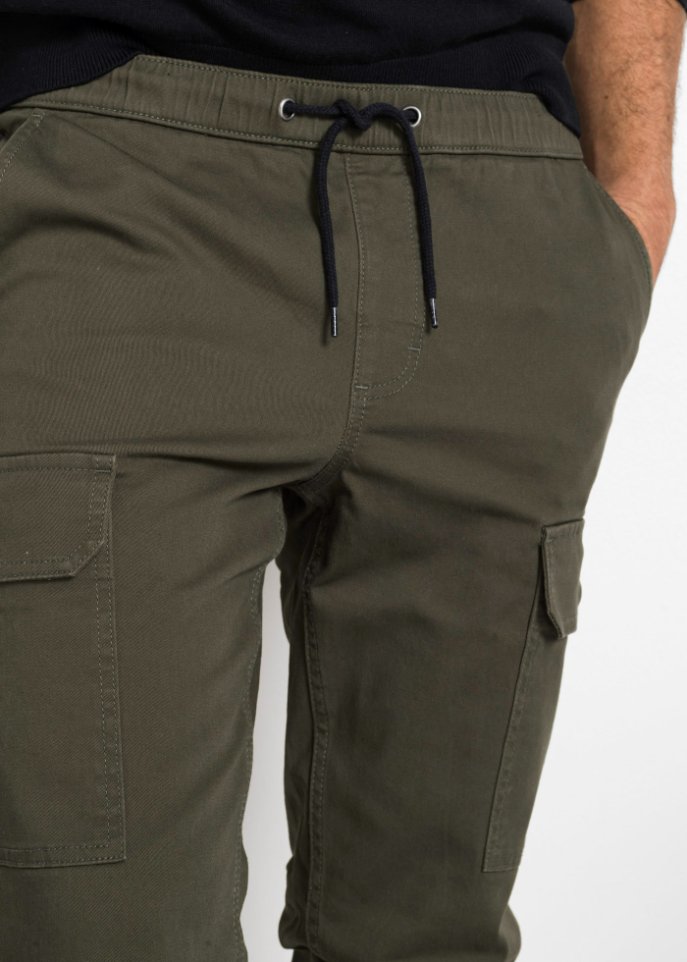 Regular Fit Thermo-Stretch-Schlupfhose, Straight