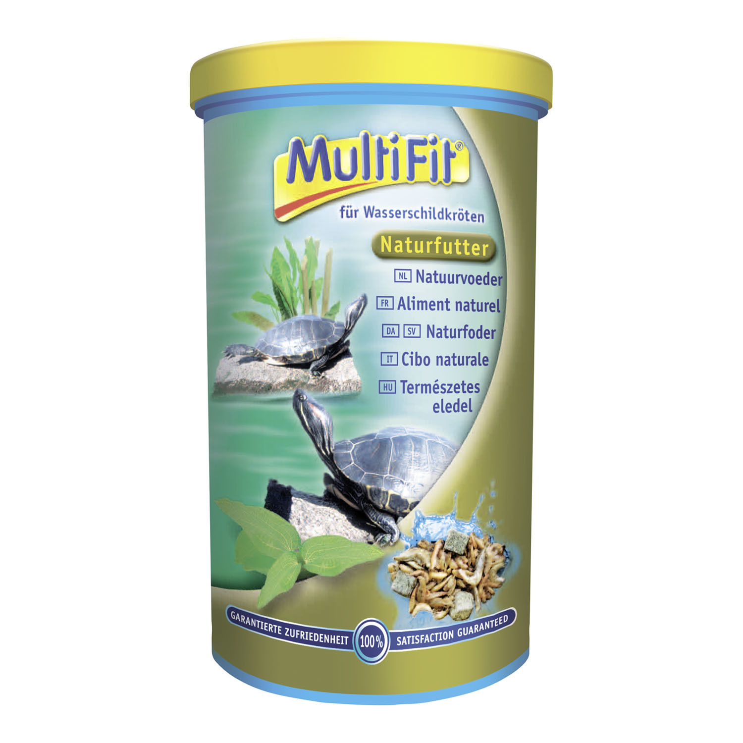 MultiFit Ergänzungsfutter MultiFit Naturfutter für Wasserschildkröten 1 l
