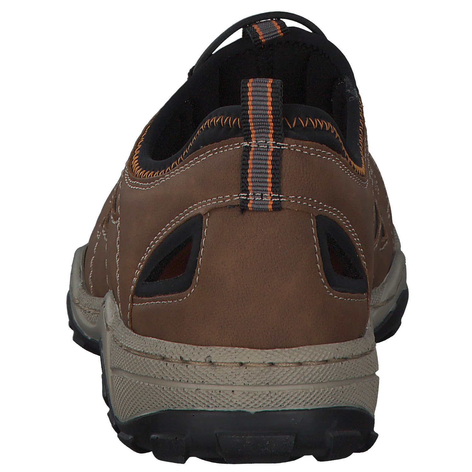 Rieker 08065, Sportliche Slipper, Herren, Braun
