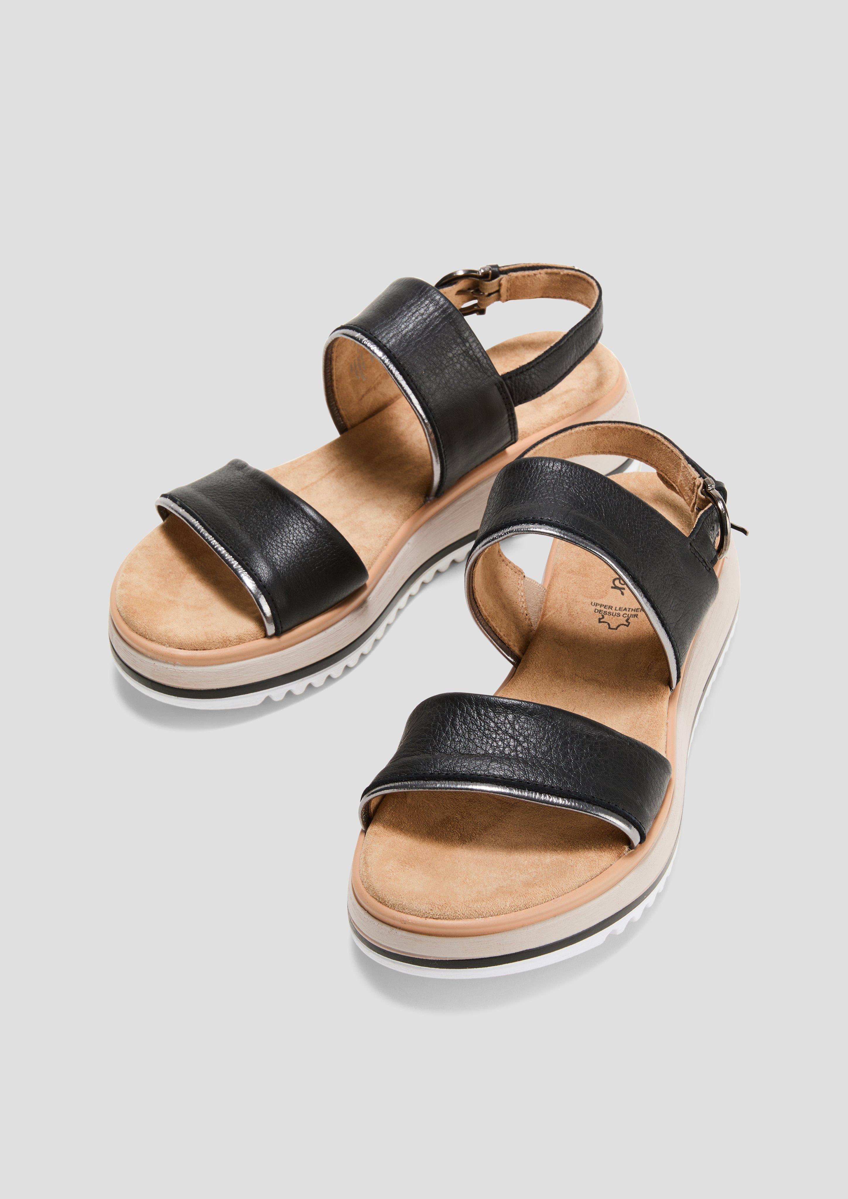 Sandalen mit Lederriemen  6009147-001