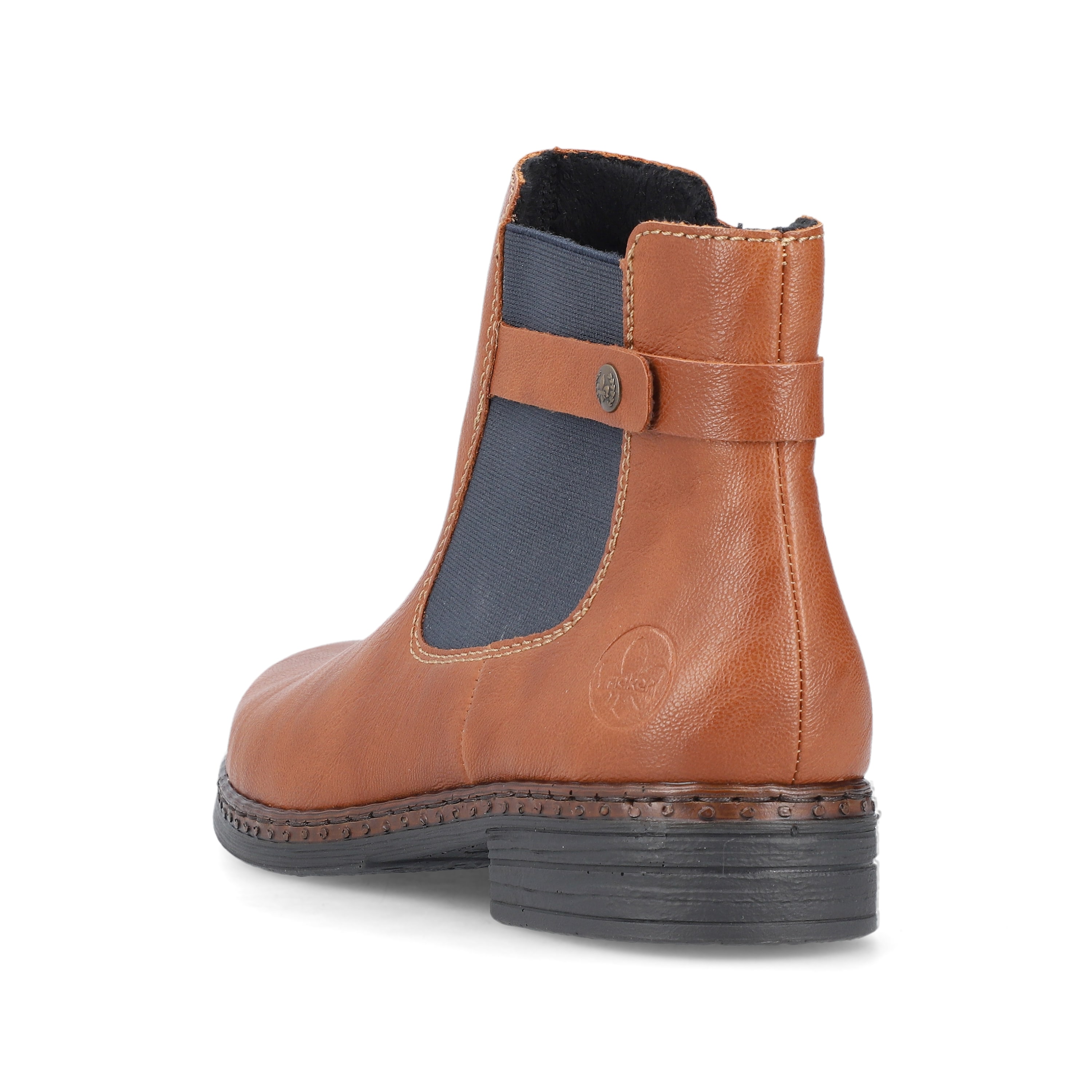 Rieker Damen Chelsea Boots fuchsbraun