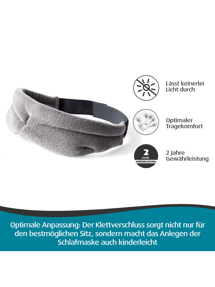 Tempur Schlafmaske in anthrazit günstig kaufen onesize