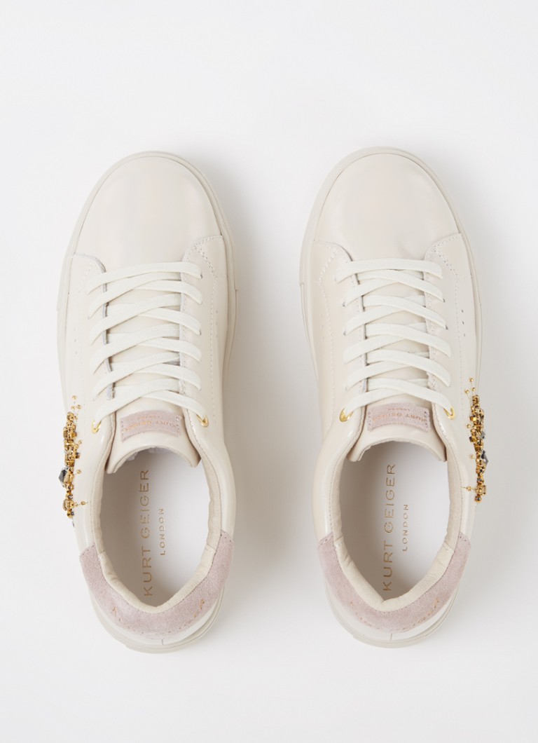 Kožne tenisice Kurt Geiger Laney Eye s cirkonima
