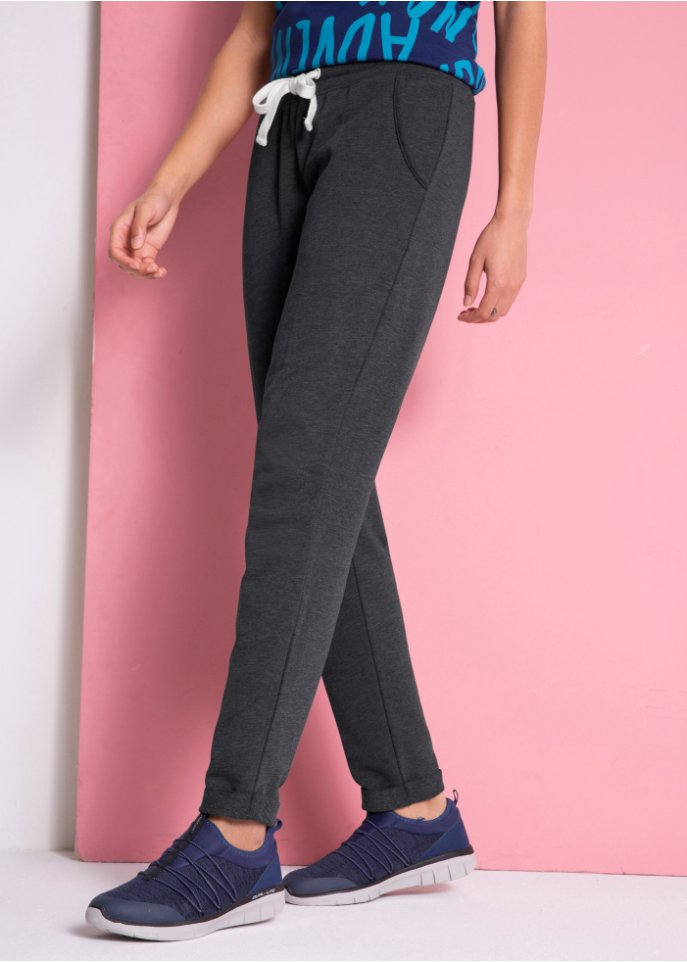 Sweathose mit Bindeband, Regular