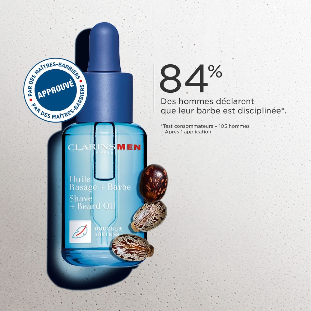 Clarins ClarinsMen Huile Rasage + Barbe Soin de rasage