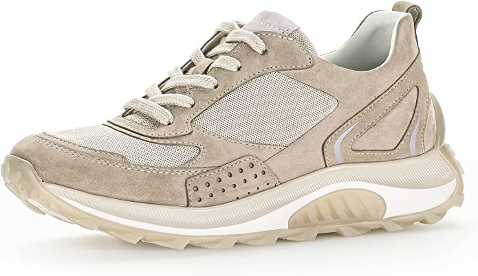 GABOR Komfort Schnürer beige KAPSEL-KOLL