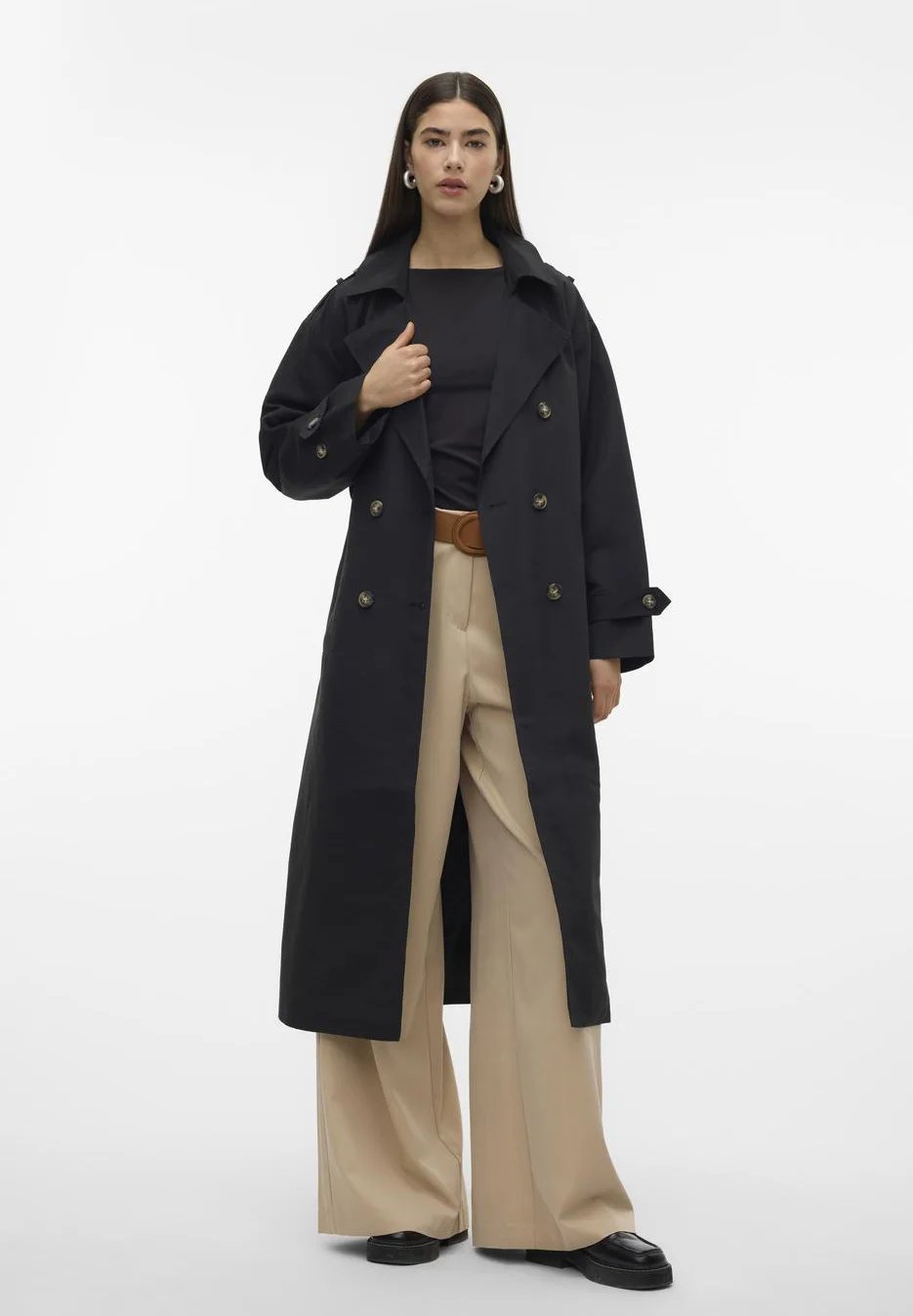 Vero Moda VMCHLOEBOOS - Gabardina