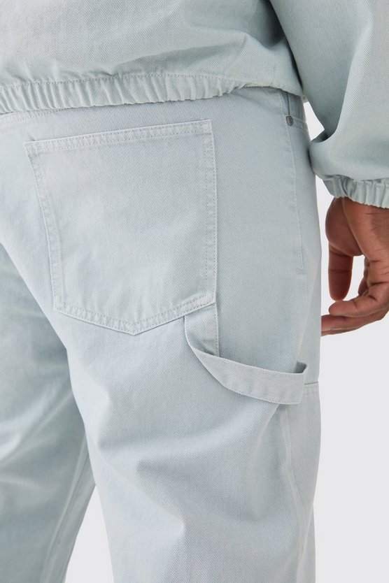 Plus Relaxed Rigid Overdyed Carpenter Jeans
