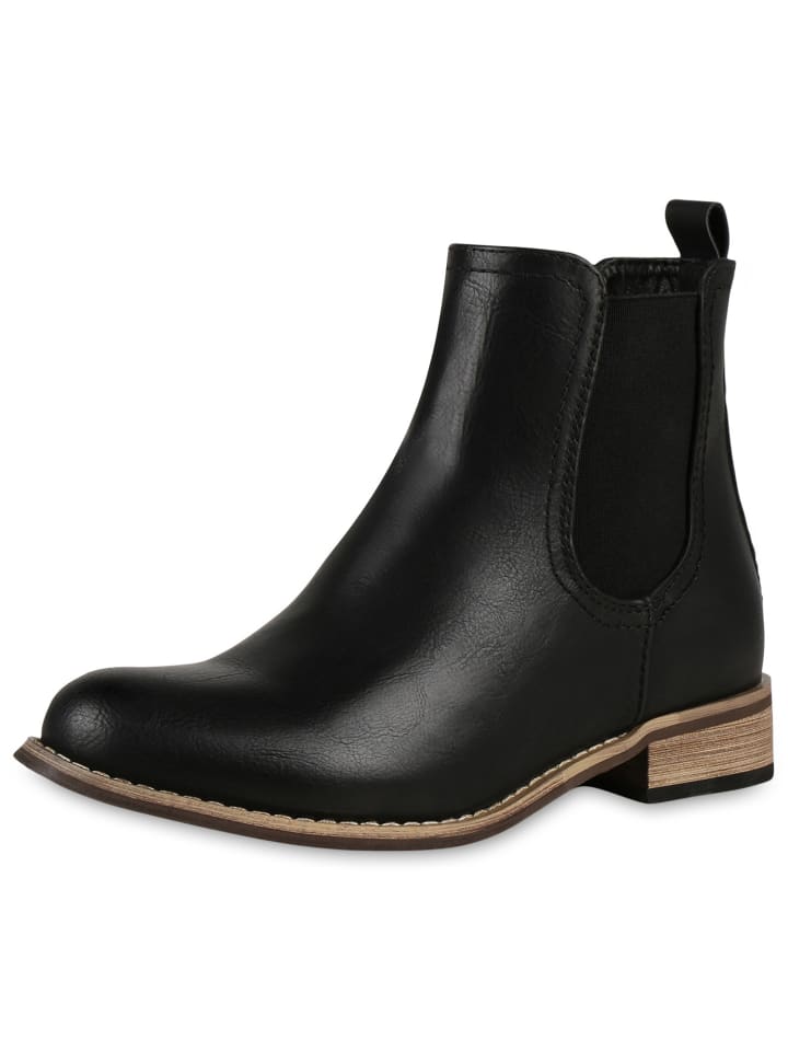 VAN HILL Chelsea Boots Mia in Schwarz günstig kaufen