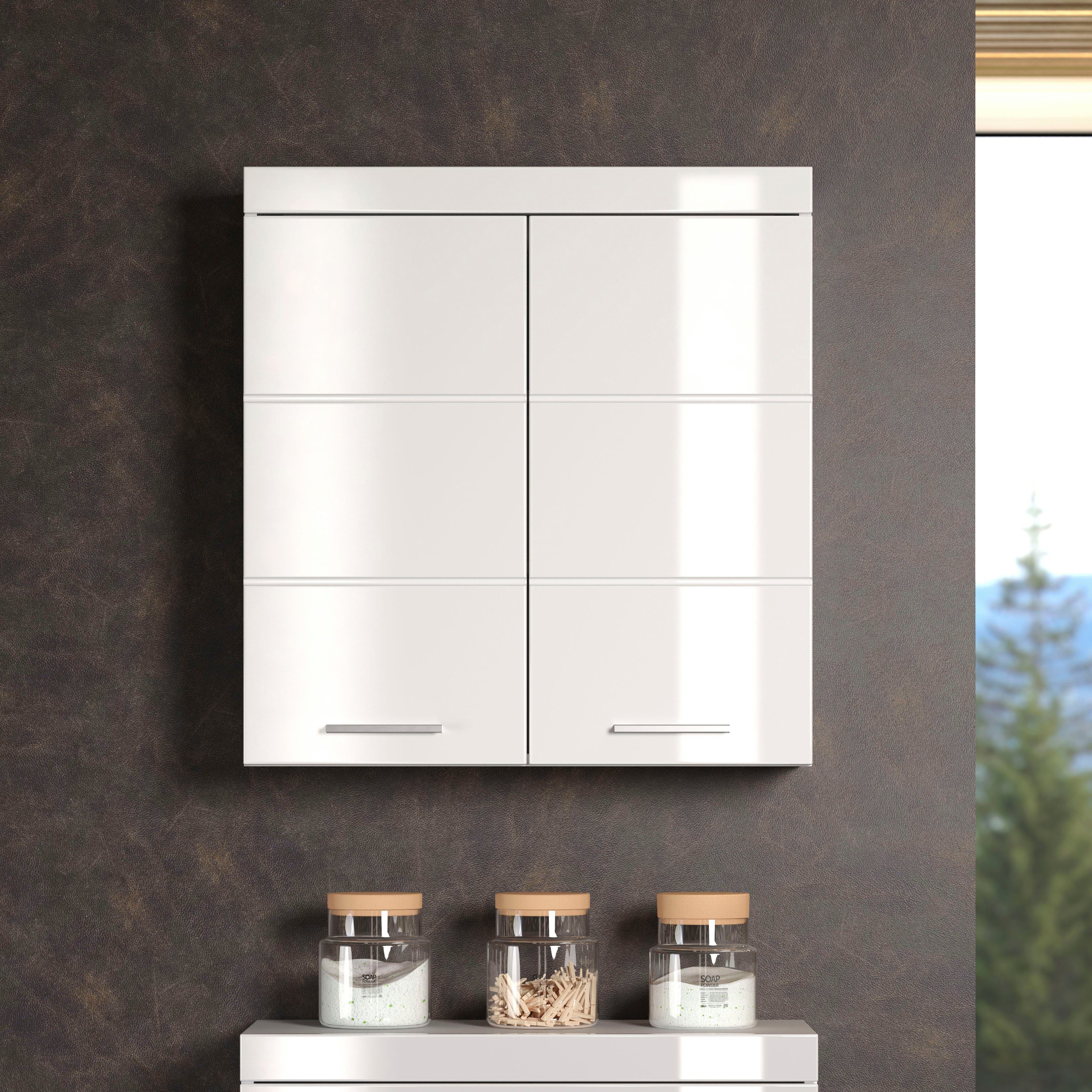 INOSIGN Hängeschrank Avena Breite 37 cm, Badezimmerschrank mit wechselbarem Türanschlag