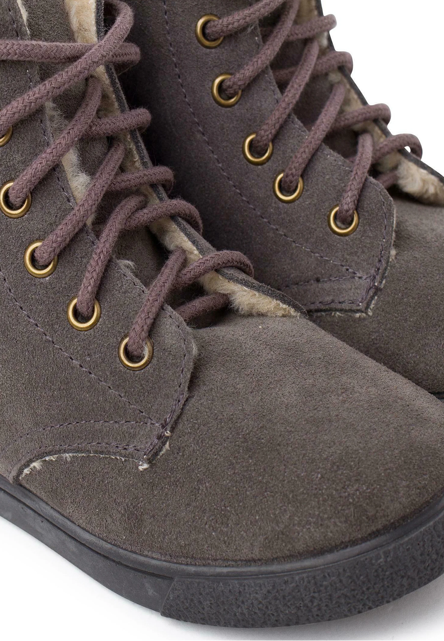 Pisamonas PEAU DEAVECLATÉRAUX À GLISSIÈRE - Botines con cordones