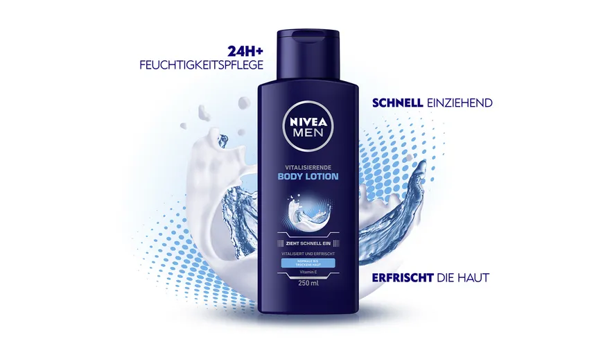 NIVEA MEN Body Lotion for Men 250 ml