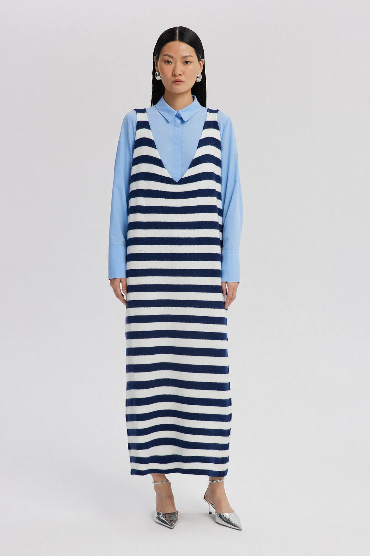 Touché Privé  Kleid - Dunkelblau - A-Linie