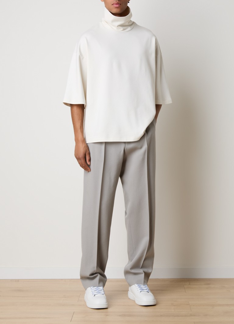 Fear of God Milano oversized T-shirt with stand-up collar