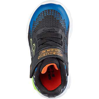 Skechers Flex Glow Bolt Lauflerner in schwarz