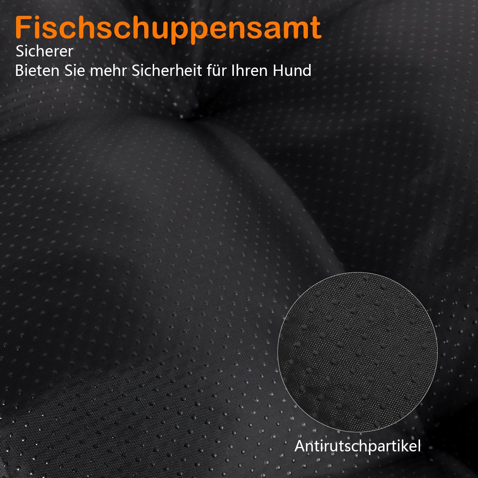 CALIYO Hundematte Hundebett Grosse Hunde Waschbar, Hundekissen flauschig, Hundematte, für große mittelgroße Hunde, Hundekorb Hundematratz Haustierbett