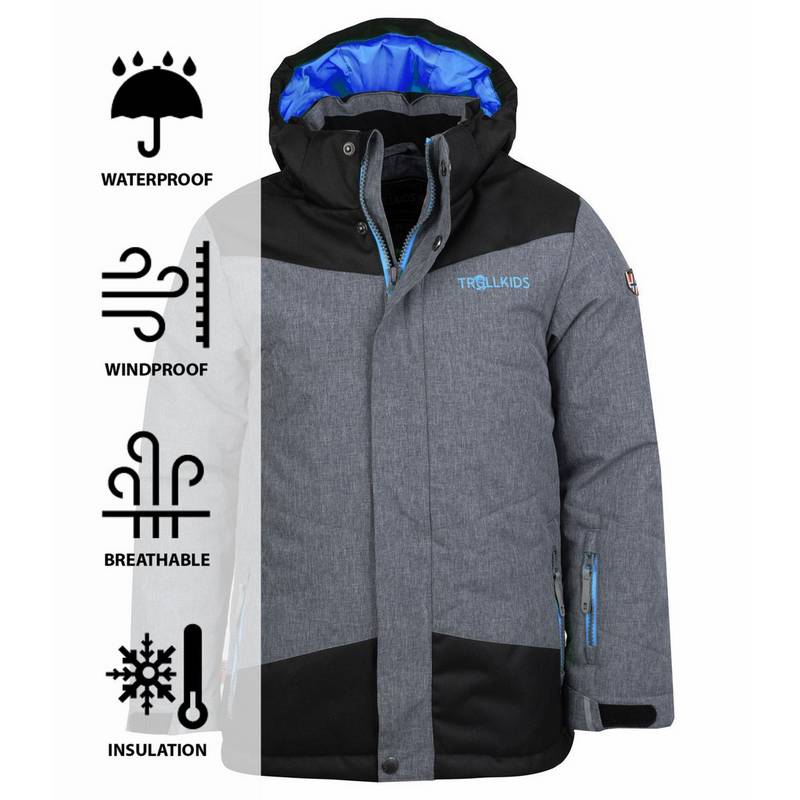 Trollkids Norefjell Winterjacke Kinder