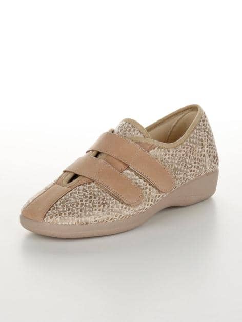 Klettslipper mit verstellbaren Klettverschlüssen