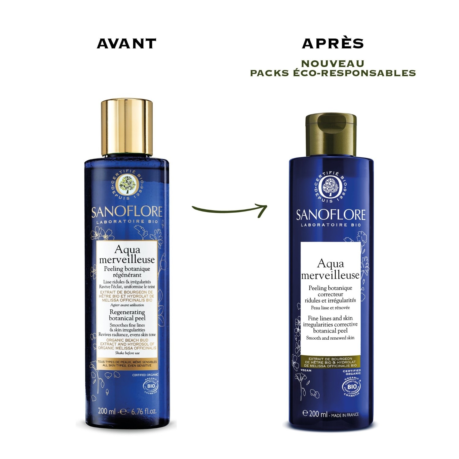 Sanoflore Aqua Merveilleuse Regenererende Botanisk Peeling