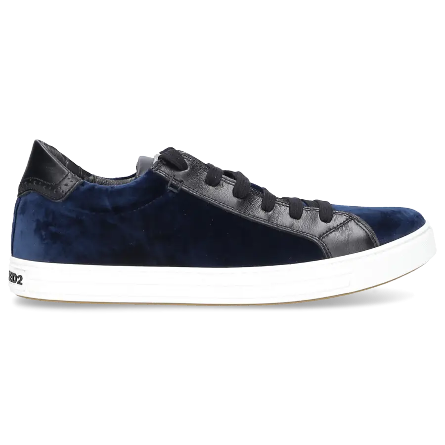 Dsquared2 - Sneaker low TENNIS CLUB Veloursleder - blau