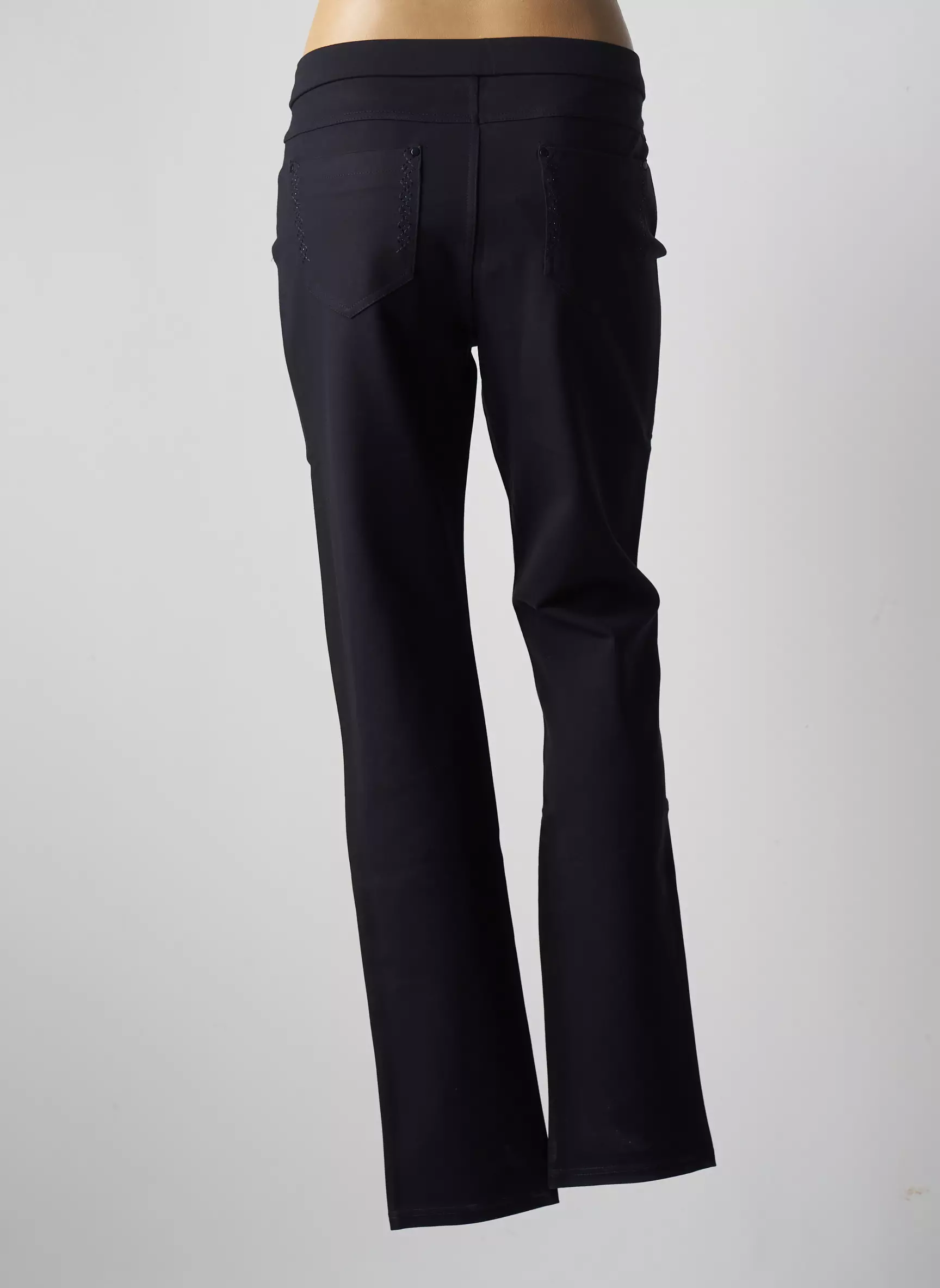 Youline Pantalons Slim Femme couleur bleu