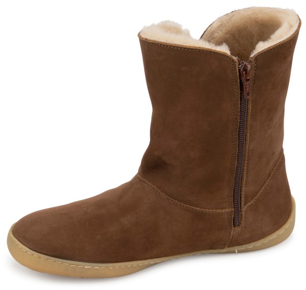 Snipe ~ Button Boot High Winter ~ Haselnuss