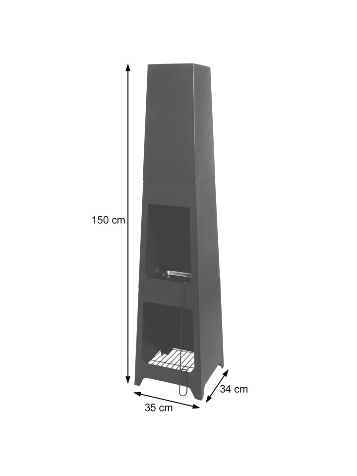 MCW Gartenofen K89 mit Schürhaken günstig kaufen onesize
