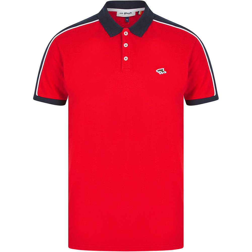 Le Shark Ryedale Herren Polo-Shirt 5X17850DW-Chinese-Red