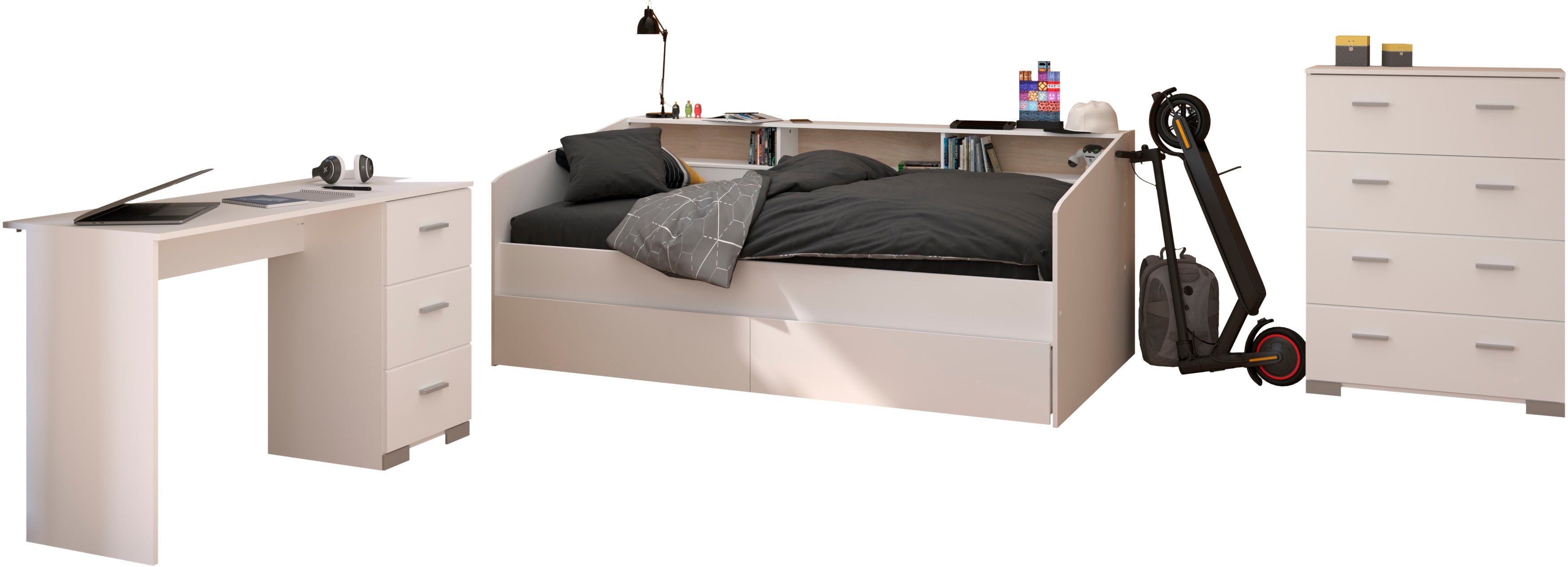 Parisot Jugendzimmer-Set Parisot Kinderzimmer, 4-tlg. - Sleep 44, (5-St)