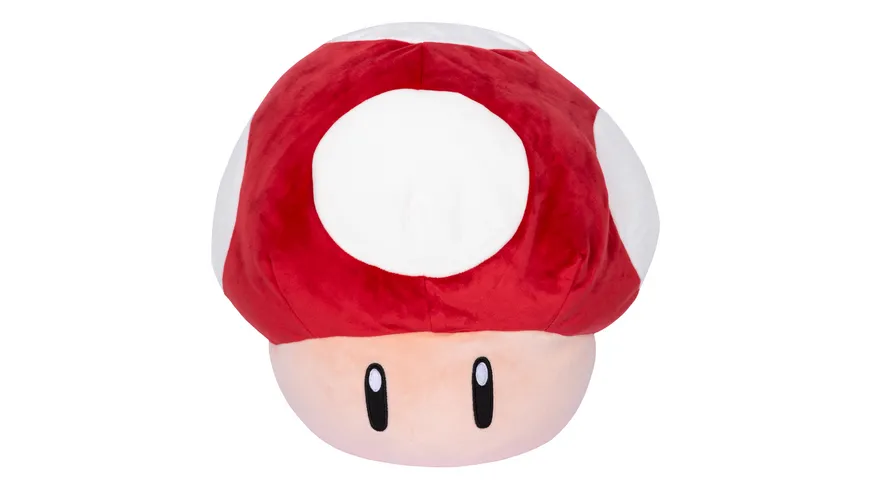 Super Mario - Mocchi-Mocchi Plüschfigur - Red Mushroom
