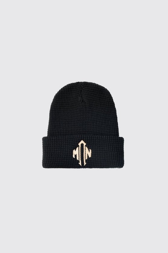 Man Beanie in Waffeloptik