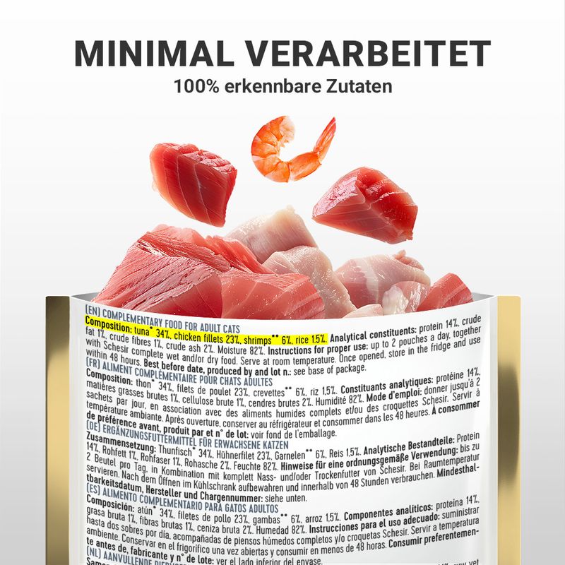 Schesir Jelly Pouch 6 x 85 g zu TOP-Preisen