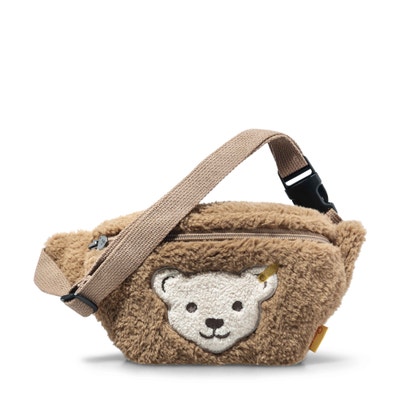 Gürteltasche mit Quietsche, 20 cm, braun