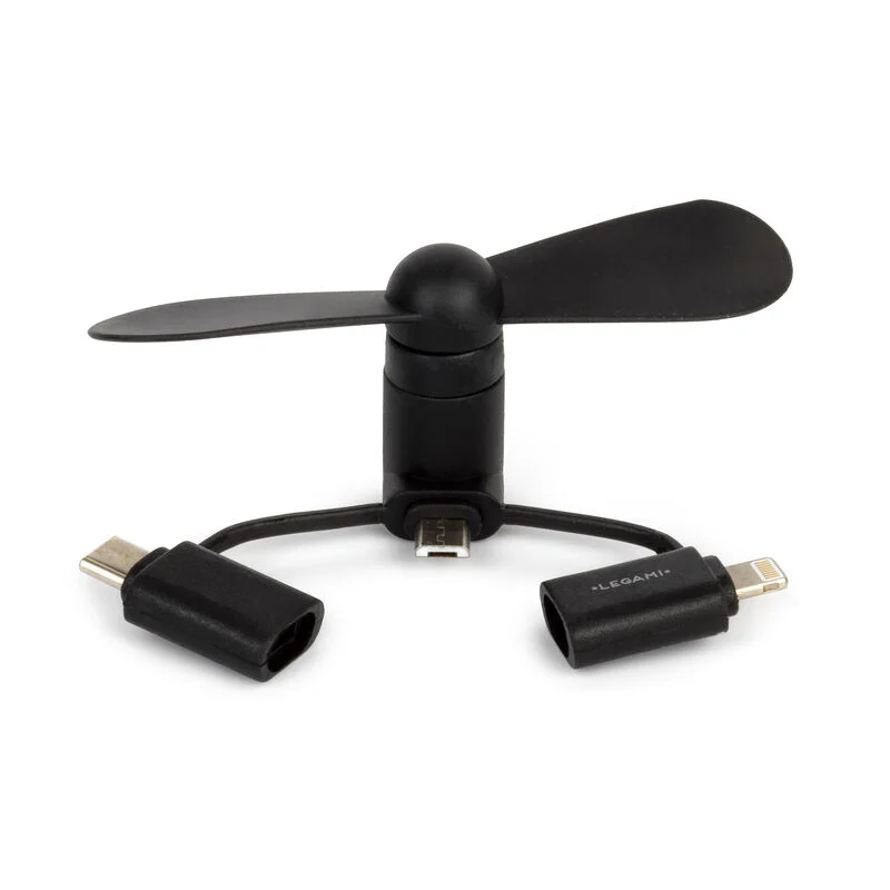 Mini ventilátor pre smartfóny