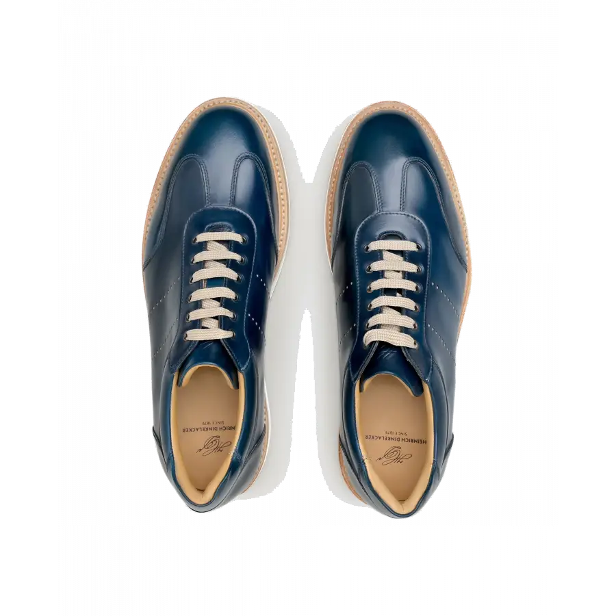 Heinrich Dinkelacker - Sneaker low LONDON C Cordovan - blau