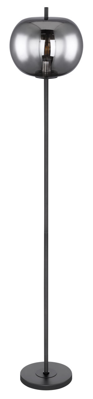 Globo Lighting - BLACKY - Stehleuchte Metall schwarz, 1x E27