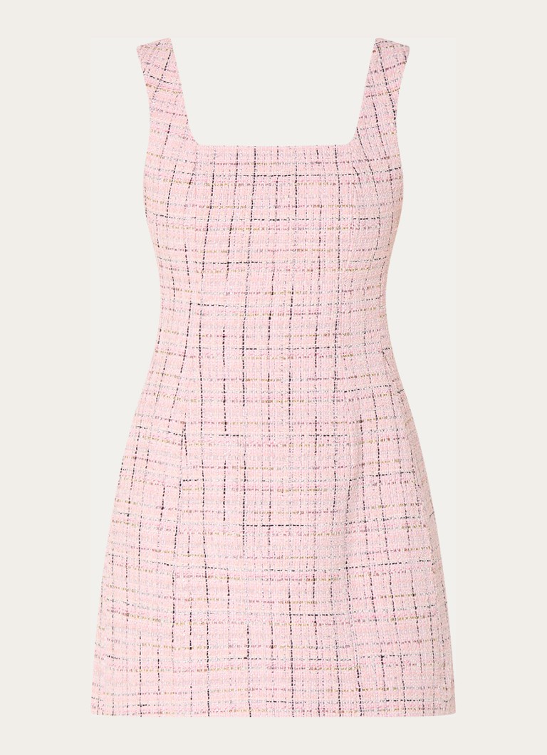 Rochie mini Maje cu efect de tweed și lurex.