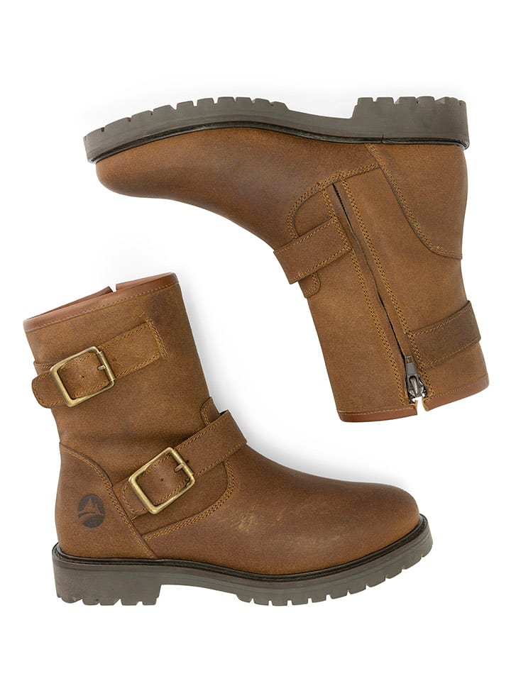 TRAVELIN' Leder-Boots 