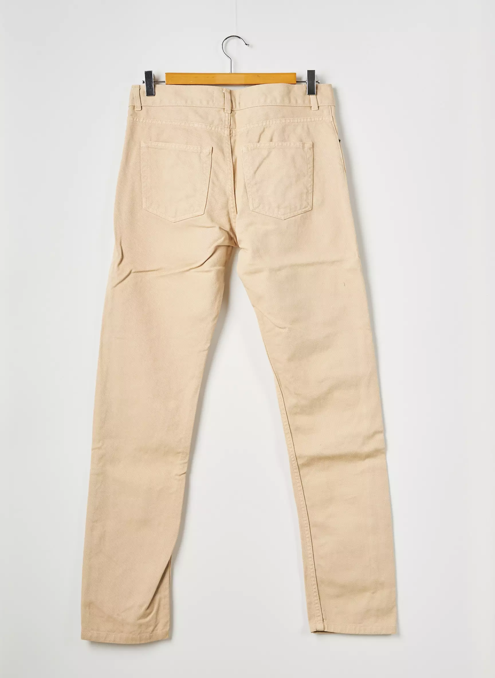 Balibaris Jeans Coupe Slim Homme couleur beige